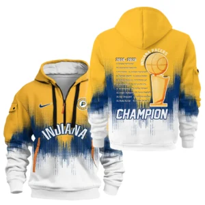 Athletic Half-Zip Hoodie, Team-Style Logo Print Hoodie Gift For Football Fans HVN1078