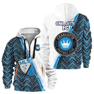 Lightweight Sports Hoodie Half Zipper, Unique Logo Print HVN1081