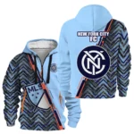 Urban Streetwear Hoodie, Half-Zip with Exclusive Logo HVN1081