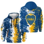 Urban Streetwear Hoodie, Half-Zip with Exclusive Logo HVN1082