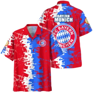 Rot-Weißer Stolz Hawaiian Shirt, Victory Spirit Button Shirt HVN1082BM