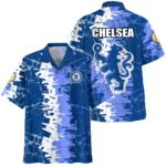 London Blue Army Hawaiian Shirt, Tailgate Vibe Button Shirt HVN1082CH