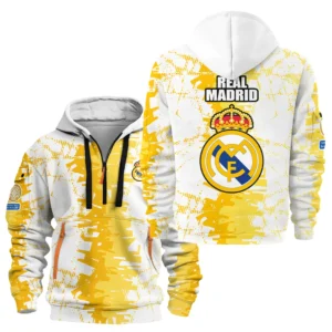 Urban Streetwear Hoodie, Half-Zip with Exclusive Logo HVN1082