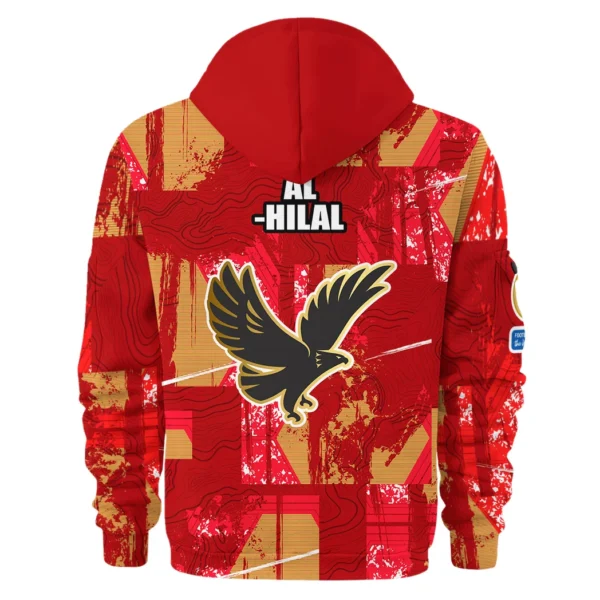 Urban Streetwear Hoodie, Half-Zip with Exclusive Logo HVN1083 - Image 3