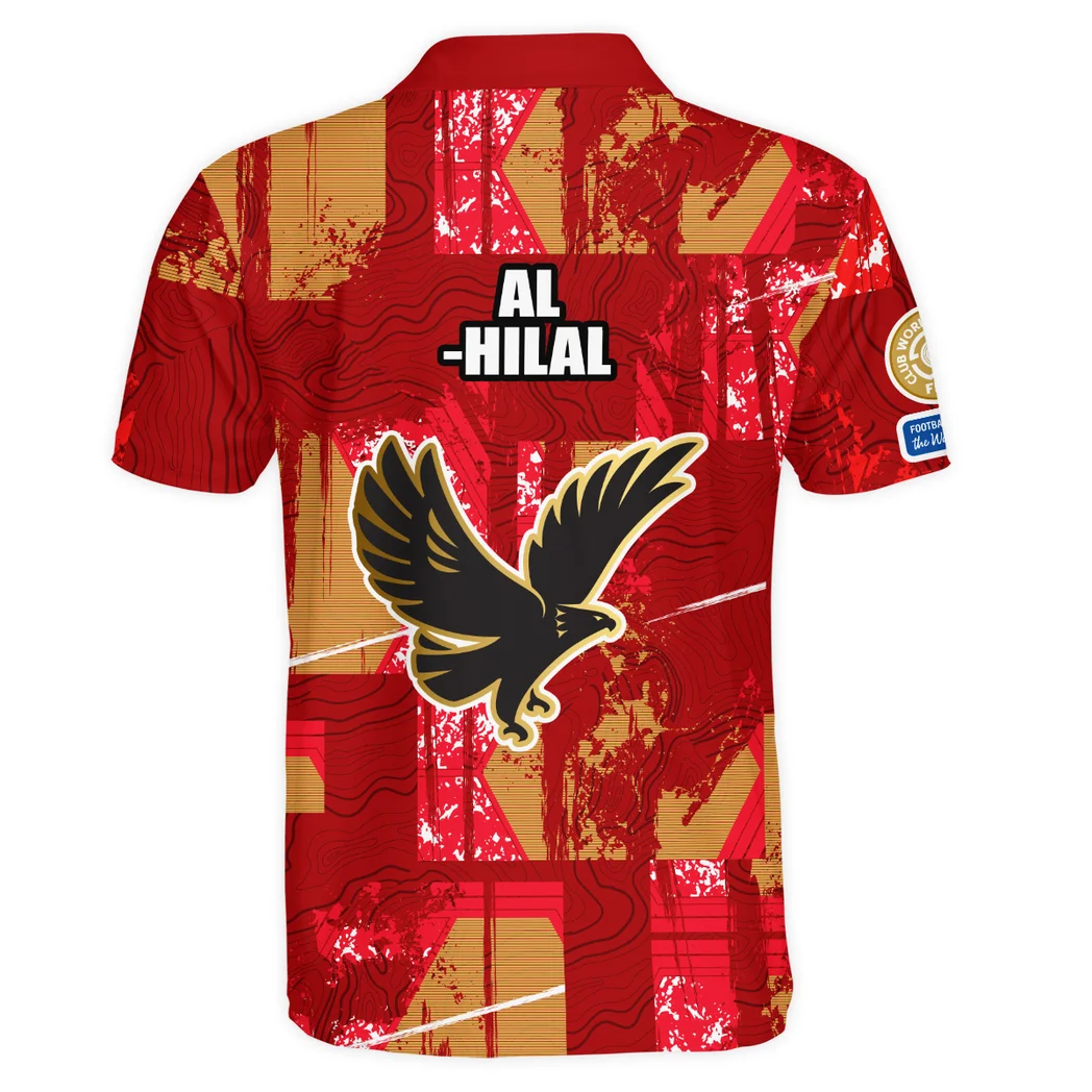 Rising Force Polo Shirt, True Supporter Polo Shirt HVN1083AA - Image 3