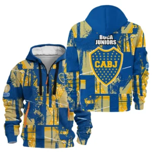 Training Hoodie Half Zipper, Fan-Friendly Logo Design HVN1083