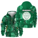 Lightweight Sports Hoodie Half Zipper, Unique Logo Print HVN1083