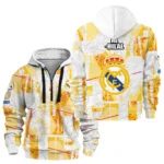 Training Hoodie Half Zipper, Fan-Friendly Logo Design HVN1083