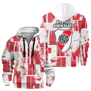 Fan Gift Hoodie Half Zipper, Sports-Inspired Logo Design HVN1083