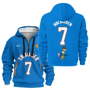 Fan Gift Hoodie Half Zipper, Sports-Inspired Logo Design HVN1087