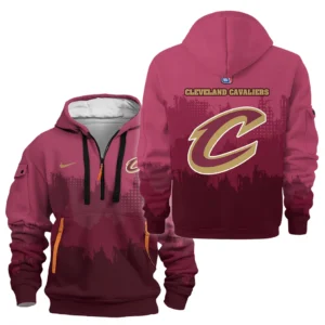 Fan Gift Hoodie Half Zipper, Sports-Inspired Logo Design HVN1094