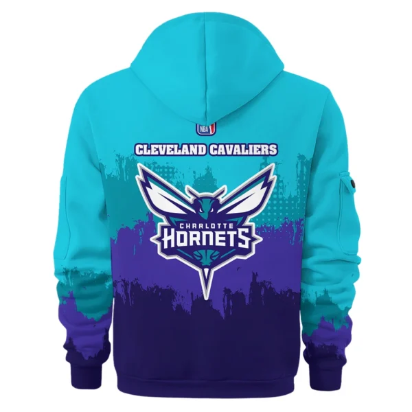 Athletic Half-Zip Hoodie, Team-Style Logo Print Hoodie Gift For Football Fans HVN1094 - Image 3