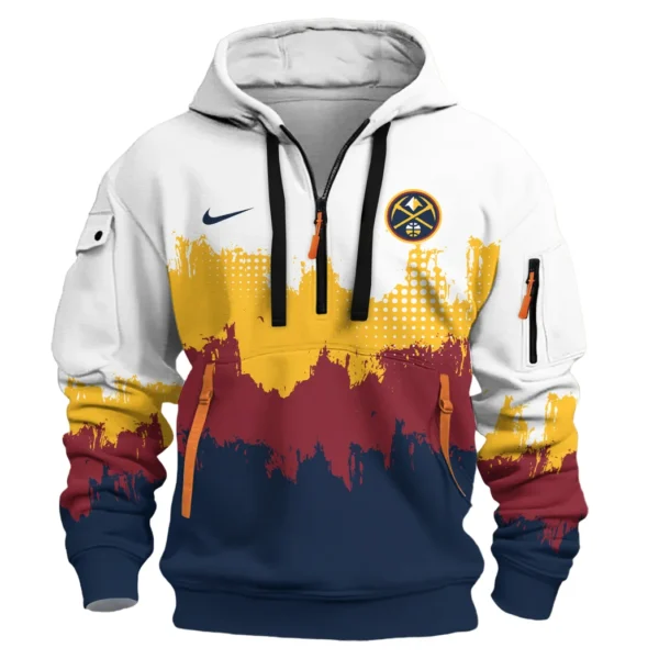 Urban Streetwear Hoodie, Half-Zip with Exclusive Logo HVN1094 - Image 2