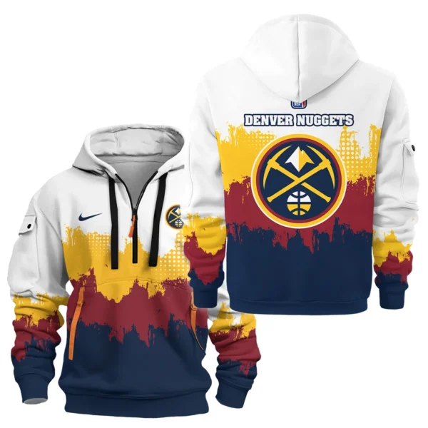 Urban Streetwear Hoodie, Half-Zip with Exclusive Logo HVN1094