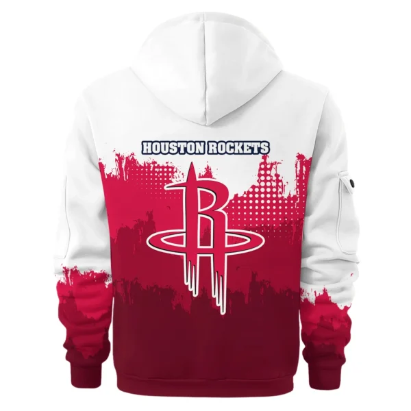 Outdoor Half-Zip Hoodie, Team Spirit Logo Design HVN1094 - Image 3