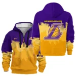 Training Hoodie Half Zipper, Fan-Friendly Logo Design HVN1094