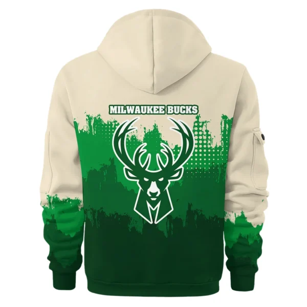 Fan Gift Hoodie Half Zipper, Sports-Inspired Logo Design HVN1094 - Image 3
