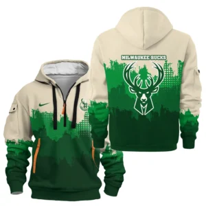 Fan Gift Hoodie Half Zipper, Sports-Inspired Logo Design HVN1094