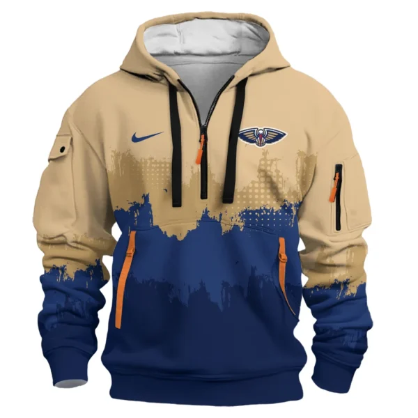 Performance Hoodie Half Zipper, Fan Edition Logo HVN1094 - Image 2