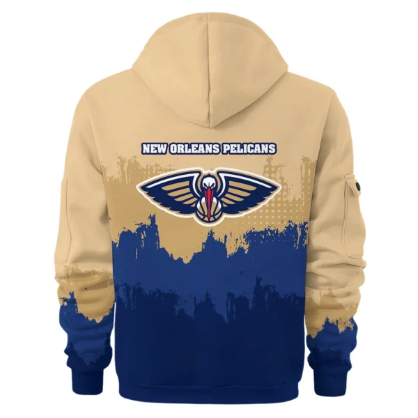 Performance Hoodie Half Zipper, Fan Edition Logo HVN1094 - Image 3