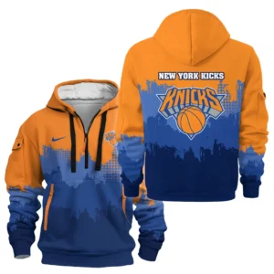 Everyday Hoodie Half Zipper, Athletic-Inspired Logo HVN1094