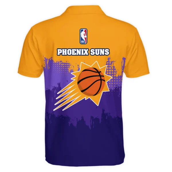 Bold Basketball Nation Polo Shirt, Lifestyle Polo for Supporters HVN1094PS - Image 3