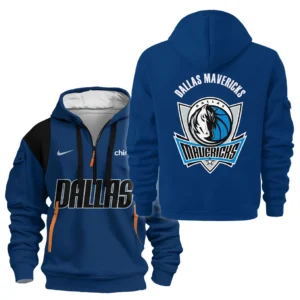 Outdoor Half-Zip Hoodie, Team Spirit Logo Design HVN1095