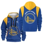 Lightweight Sports Hoodie Half Zipper, Unique Logo Print HVN1095