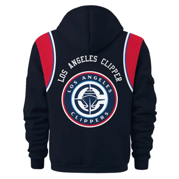 Training Hoodie Half Zipper, Fan-Friendly Logo Design HVN1095 - Image 3