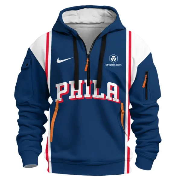 Performance Hoodie Half Zipper, Fan Edition Logo HVN1095 - Image 2