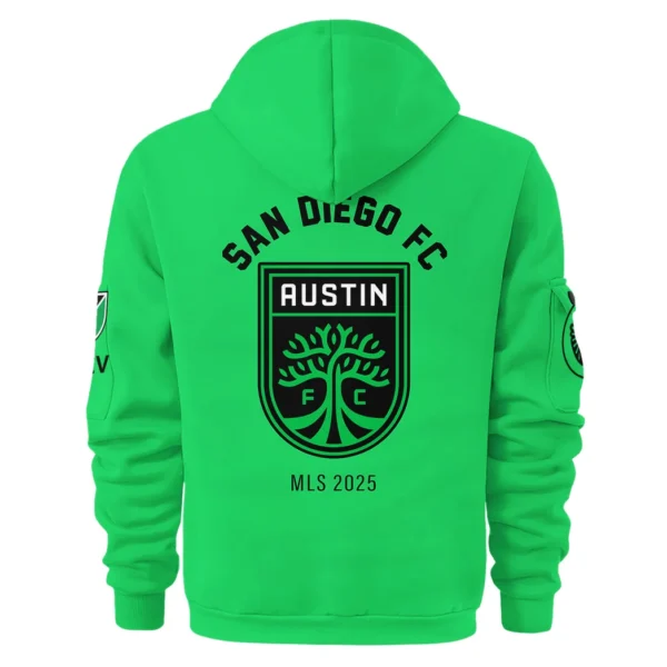 Lightweight Sports Hoodie Half Zipper, Unique Logo Print HVN1096 - Image 3