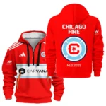 Training Hoodie Half Zipper, Fan-Friendly Logo Design HVN1096