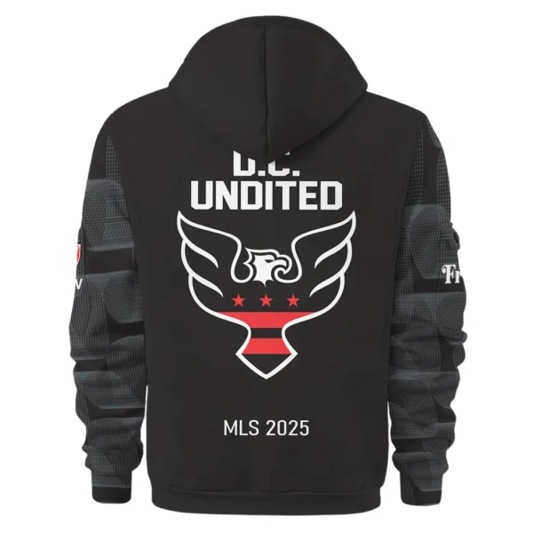 Urban Streetwear Hoodie, Half-Zip with Exclusive Logo HVN1096 - Image 3