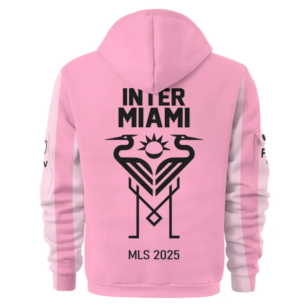Outdoor Half-Zip Hoodie, Team Spirit Logo Design HVN1096 - Image 3
