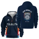 Training Hoodie Half Zipper, Fan-Friendly Logo Design HVN1096