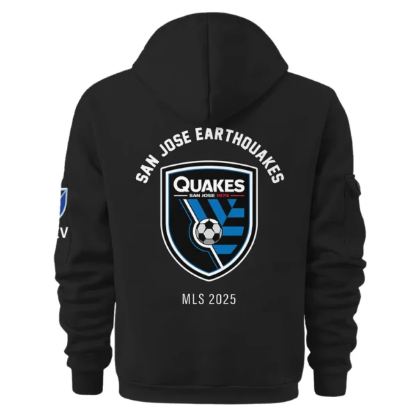 Fan Gift Hoodie Half Zipper, Sports-Inspired Logo Design HVN1096 - Image 3