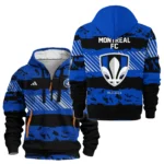 Training Hoodie Half Zipper, Fan-Friendly Logo Design HVN1097