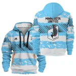 Fan Gift Hoodie Half Zipper, Sports-Inspired Logo Design HVN1097