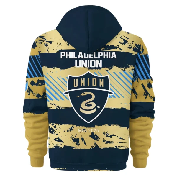 Lightweight Sports Hoodie Half Zipper, Unique Logo Print HVN1097 - Image 3