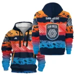 Training Hoodie Half Zipper, Fan-Friendly Logo Design HVN1097