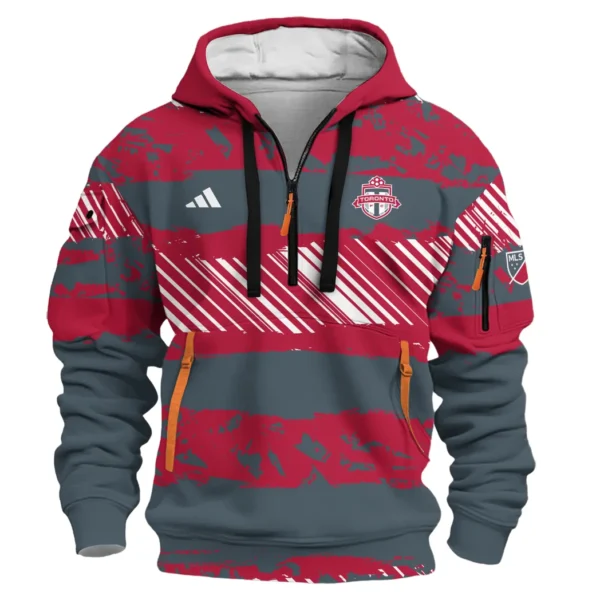 Performance Hoodie Half Zipper, Fan Edition Logo HVN1097 - Image 2