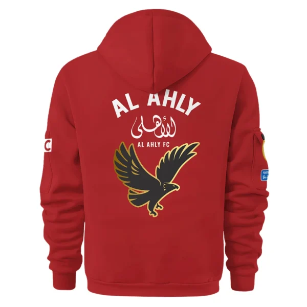Outdoor Half-Zip Hoodie, Team Spirit Logo Design HVN1099 - Image 3