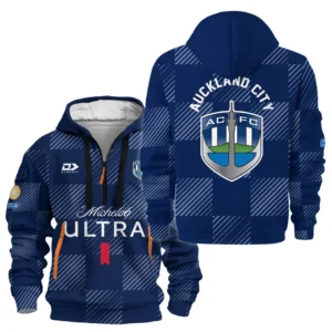 Lightweight Sports Hoodie Half Zipper, Unique Logo Print HVN1099