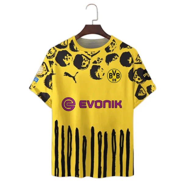 Treuer Fußballgeist T-Shirt, True Fan Shirt HVN1099BD - Image 2