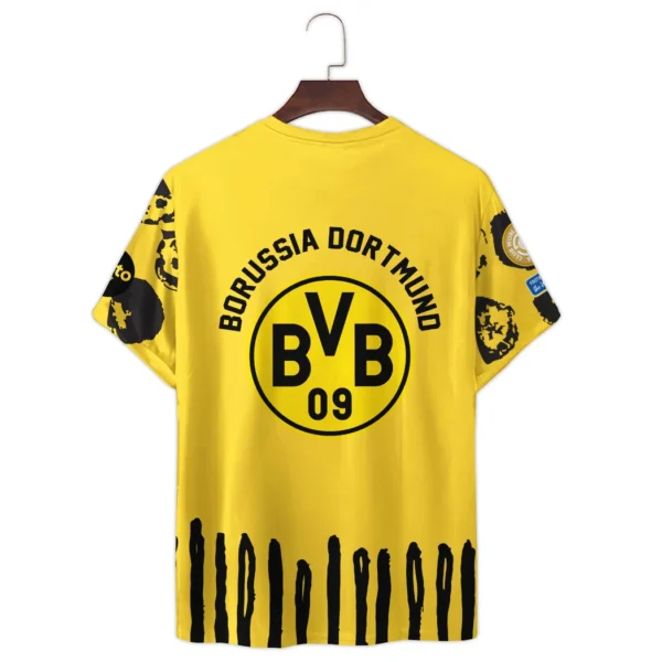 Treuer Fußballgeist T-Shirt, True Fan Shirt HVN1099BD - Image 3