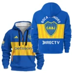 Fan Gift Hoodie Half Zipper, Sports-Inspired Logo Design HVN1099