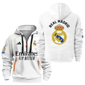 Fan Gift Hoodie Half Zipper, Sports-Inspired Logo Design HVN1099