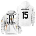 Everyday Hoodie Half Zipper, Athletic-Inspired Logo HVN1100