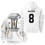 Fan Gift Hoodie Half Zipper, Sports-Inspired Logo Design HVN1100