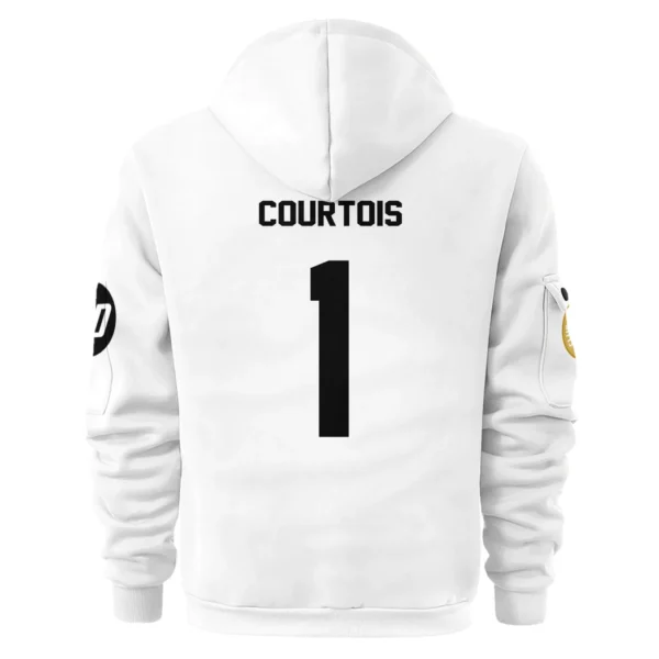 Outdoor Half-Zip Hoodie, Team Spirit Logo Design HVN1100 - Image 3